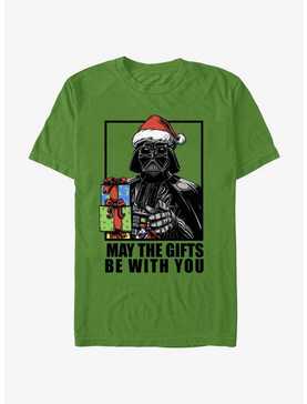 Star Wars Vader May The Gifts Be With You T-Shirt, , hi-res