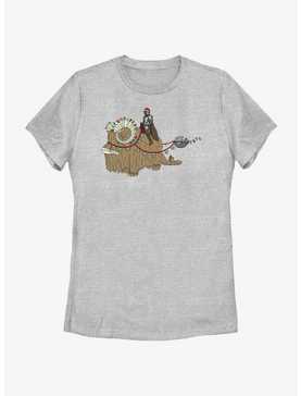 Star Wars The Mandalorian Bantha Christmas Womens T-Shirt, , hi-res
