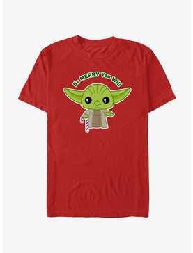 Star Wars Yoda Be Merry You Will T-Shirt, , hi-res