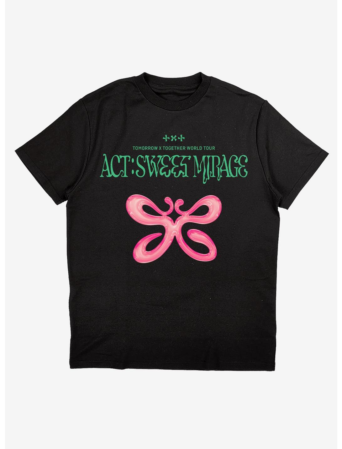 Sweet Mirage Tomorrow X Together World Tour Butterfly T-Shirt, BLACK, hi-res