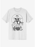 The Nightmare Before Christmas Jack & Oogie's Boys Line Art T-Shirt, MULTI, hi-res