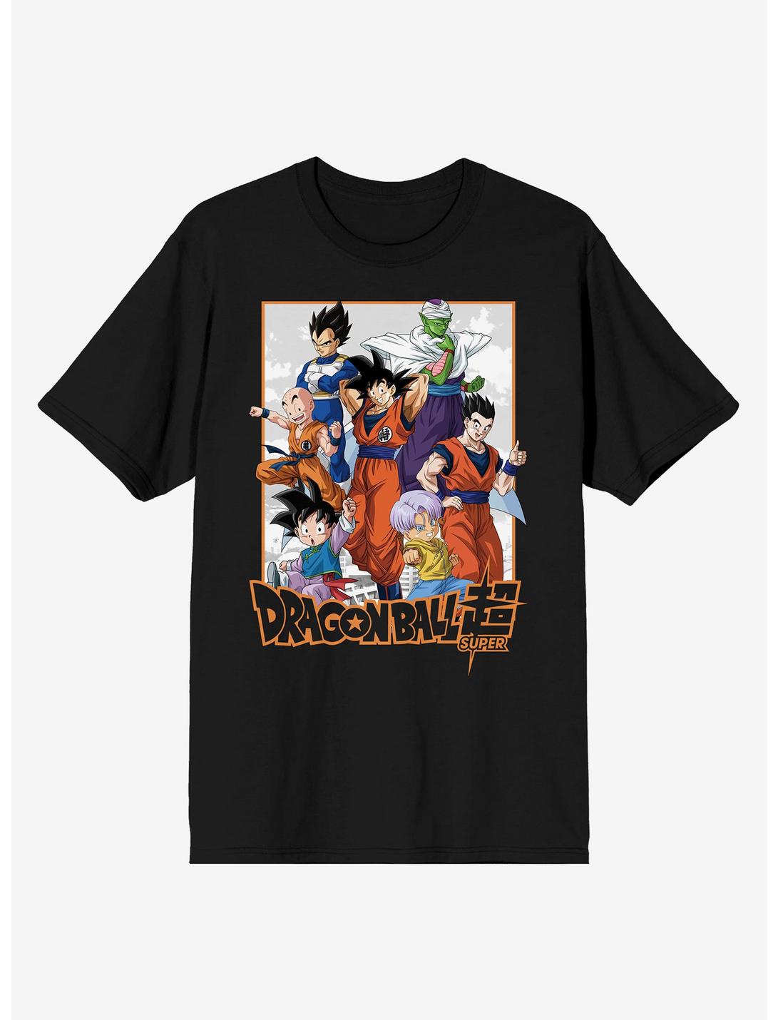 Dragon Ball Super Group Shot T-Shirt, BLACK, hi-res