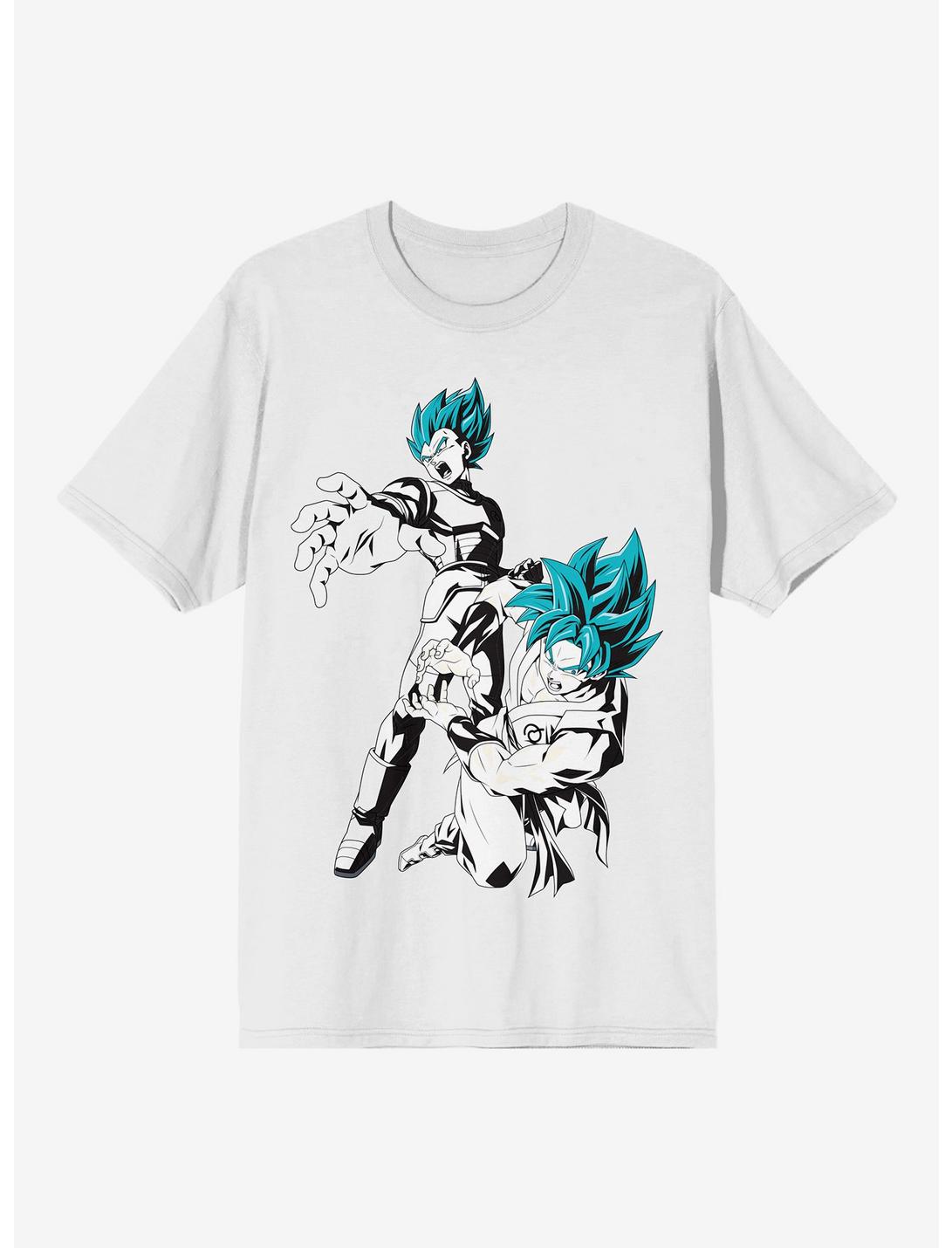 Dragon Ball Super Goku & Vegeta Super Saiyan Blue T-Shirt, MULTI, hi-res