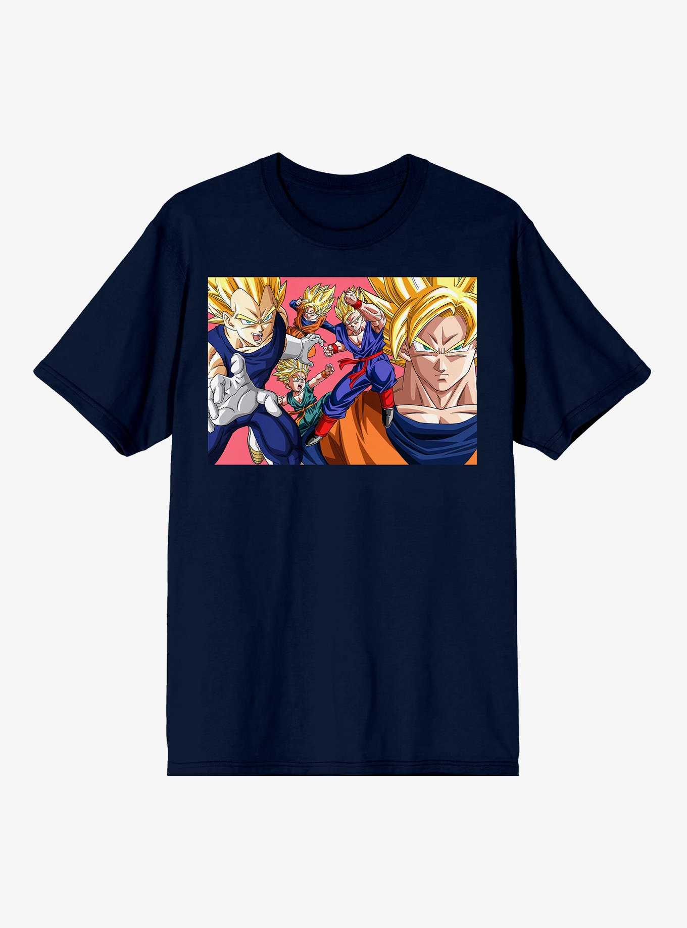 Dragon Ball Z Group Super Saiyan T-Shirt, , hi-res