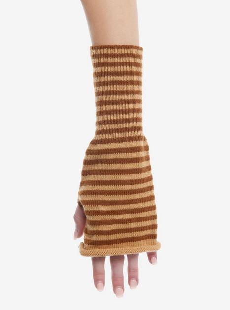 Venetian Stripe Arm Warmers