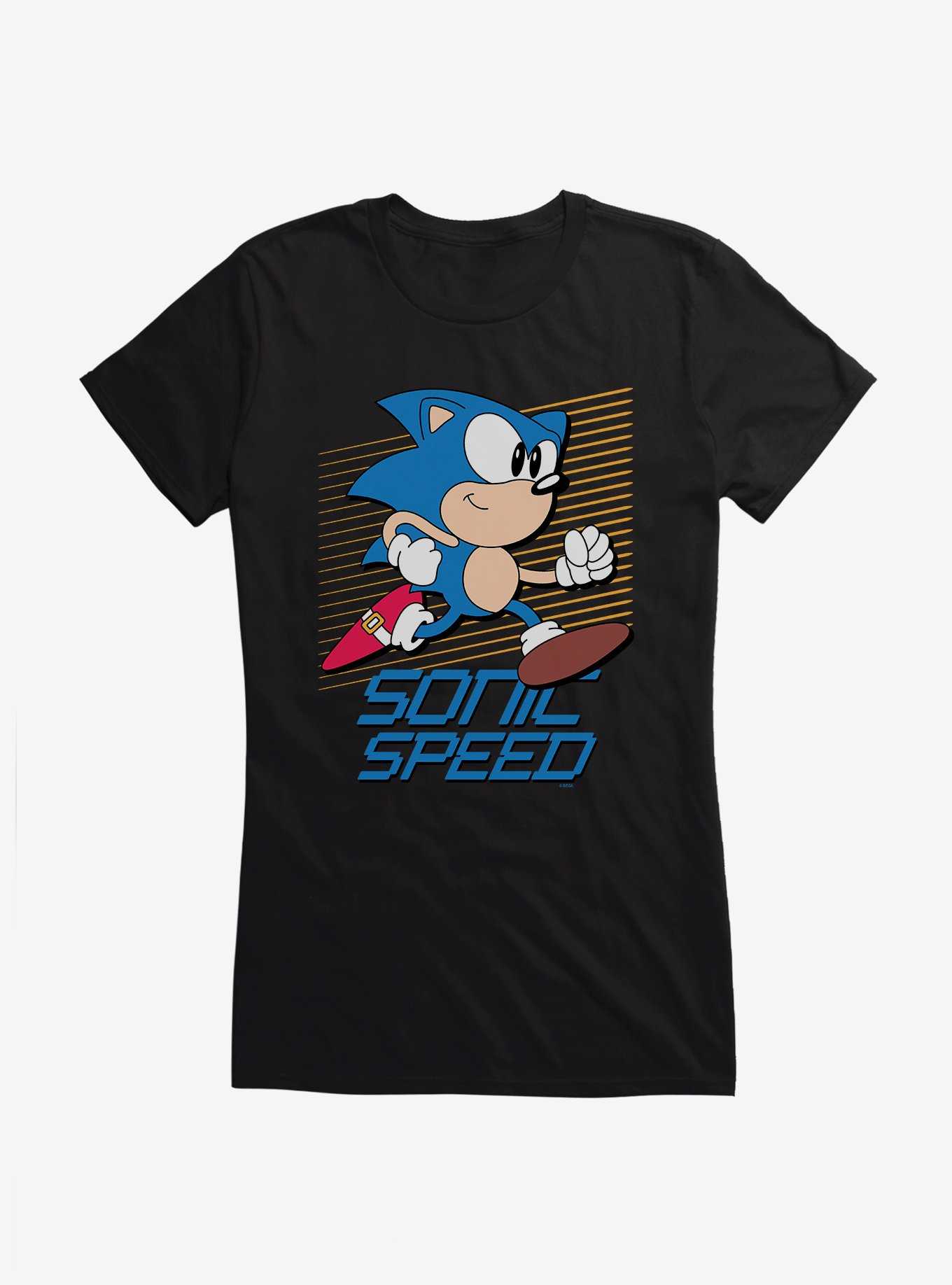 Sonic The Hedge Hog Sonic Speed Girls T-Shirt, , hi-res