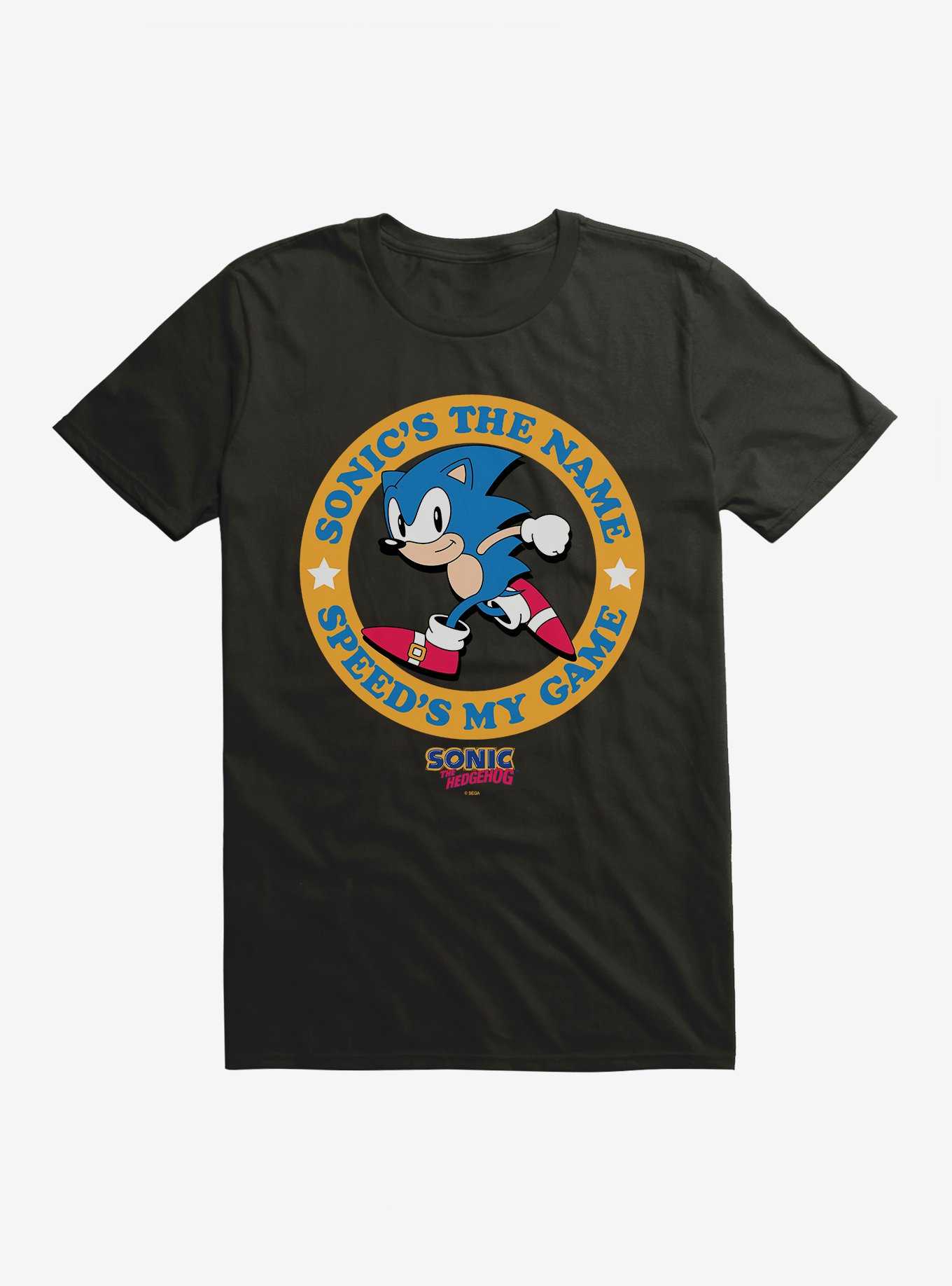 Sonic The Hedge Hog Speed's My Game T-Shirt, , hi-res