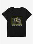 Shrek Better Out Than In Womens T-Shirt Plus Size, BLACK, hi-res