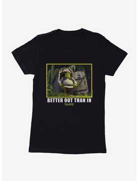 Shrek Better Out Than In Womens T-Shirt, , hi-res