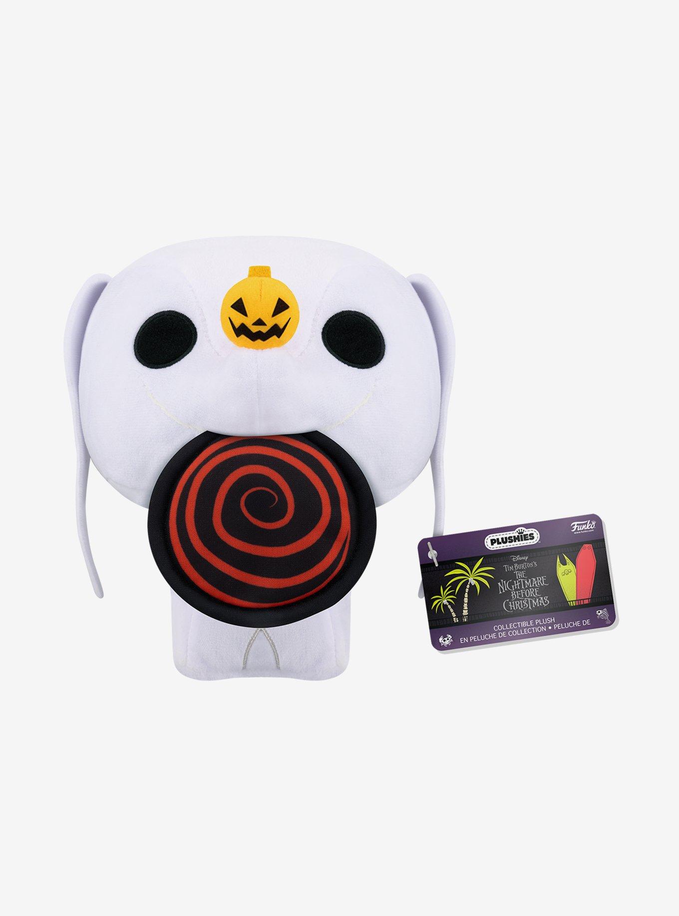 Funko Disney The Nightmare Before Christmas Zero with Frisbee 7 Inch Plush, , hi-res