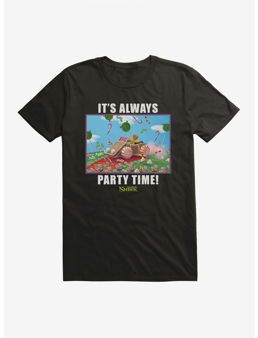 Shrek It's Always Party Time T-Shirt, BLACK, hi-res