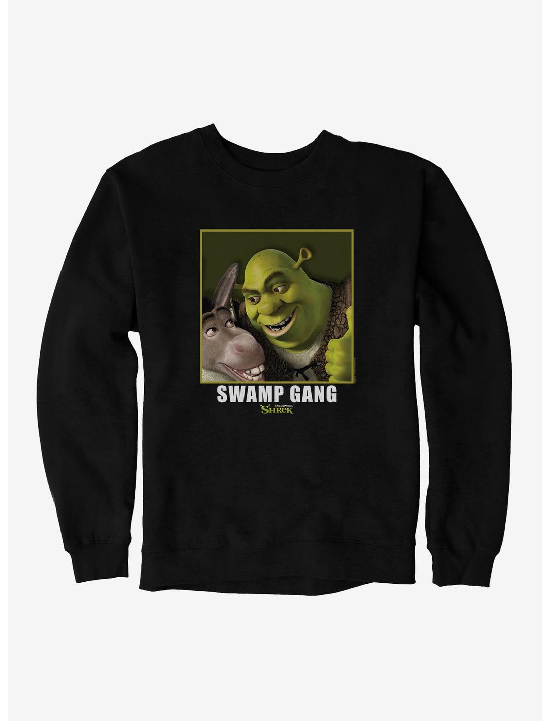 Shrek Swamp Gang Sweatshirt, BLACK, hi-res