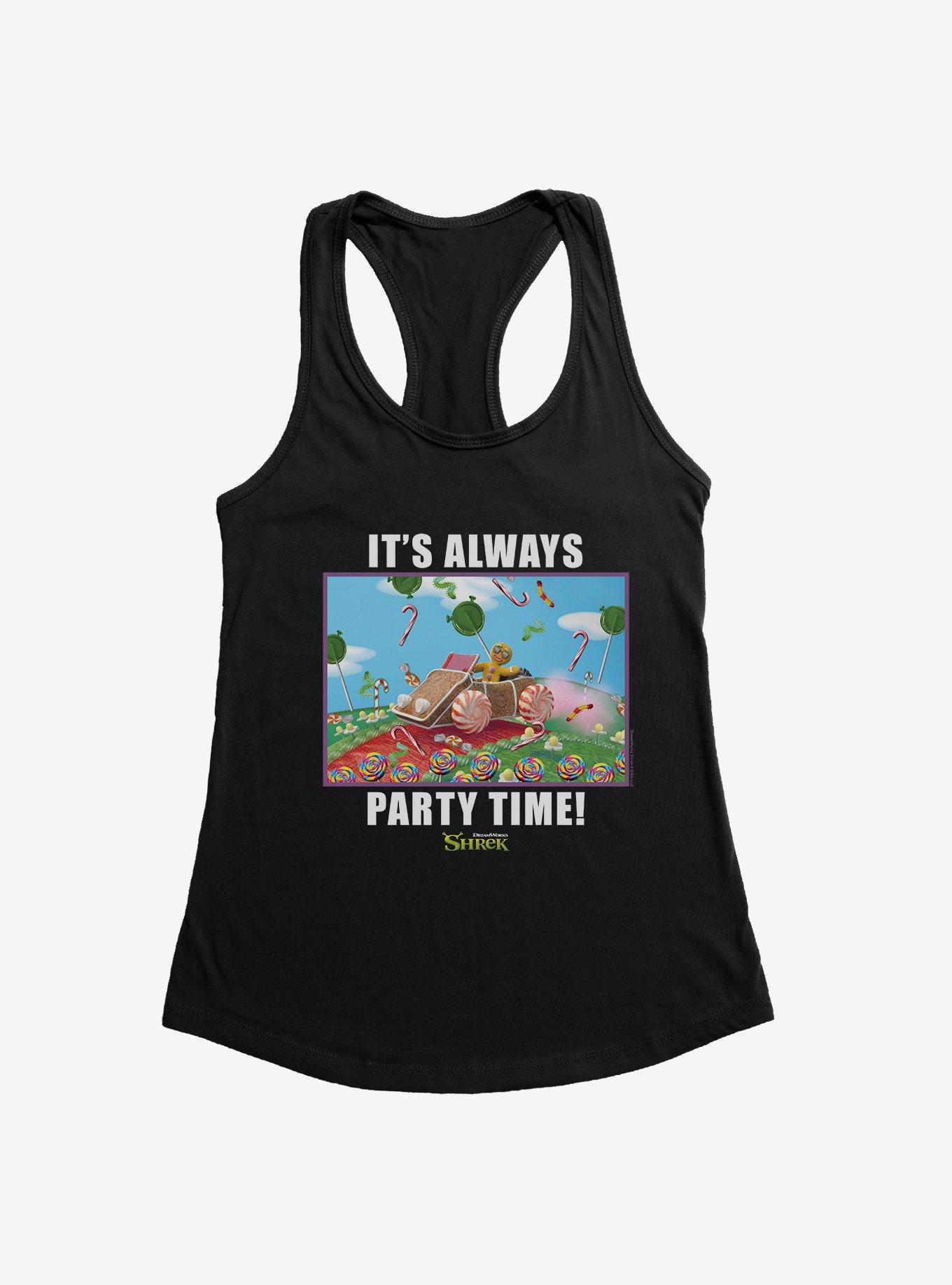 Shrek It's Always Party Time Womens Tank Top, , hi-res