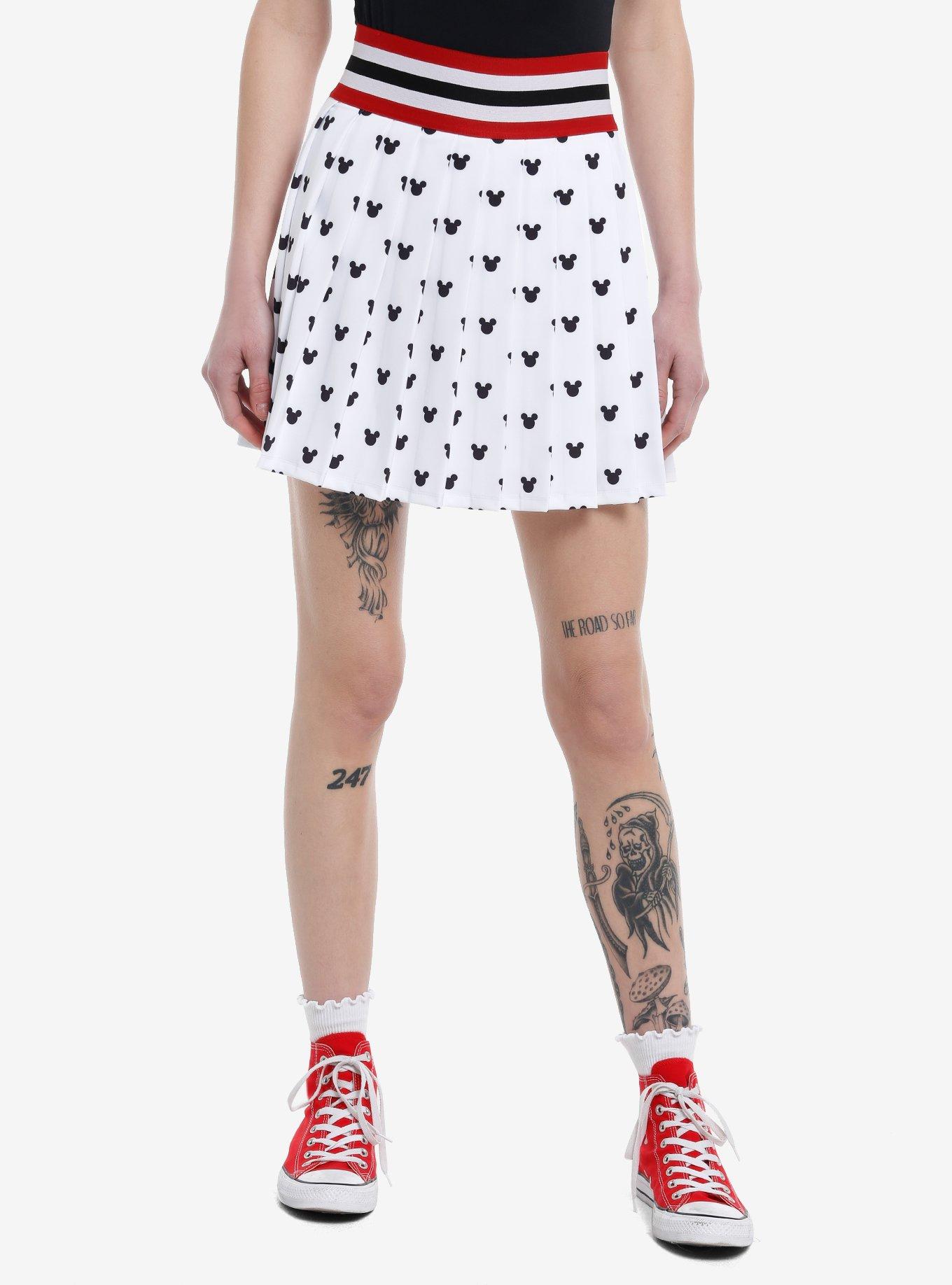 Her Universe Disney Mickey Mouse Pleated Athletic Skort Her Universe Exclusive, MULTI, hi-res