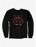 The Exorcist Believer Believe Sweatshirt, BLACK, hi-res