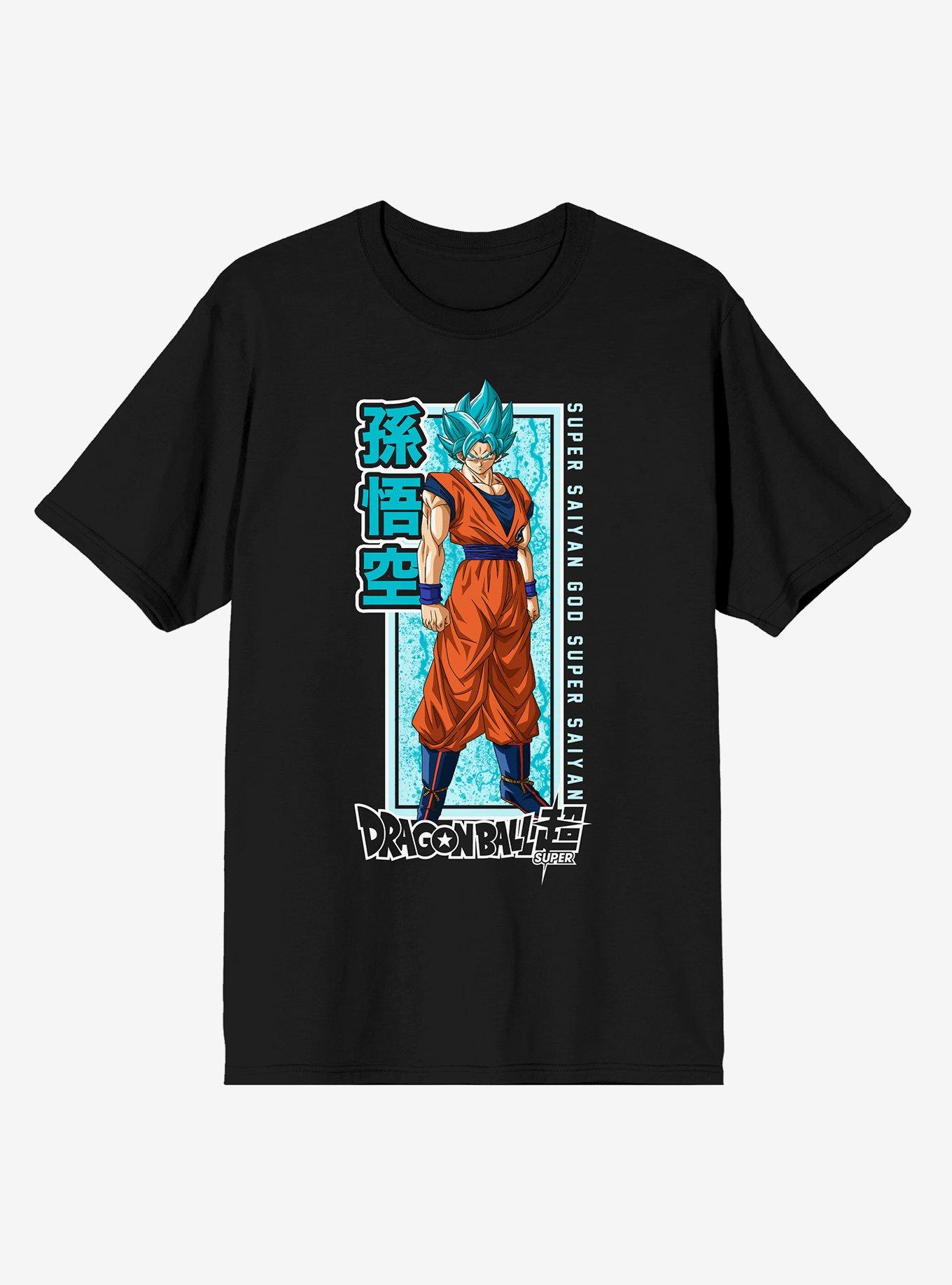 Dragon Ball Super Goku Super Saiyan Blue T-Shirt, BLACK, hi-res