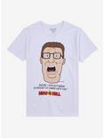 King Of The Hill Hank Screaming T-Shirt, MULTI, hi-res