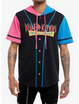 Killer Klowns From Outer Space Hooded Baseball Jersey, , hi-res