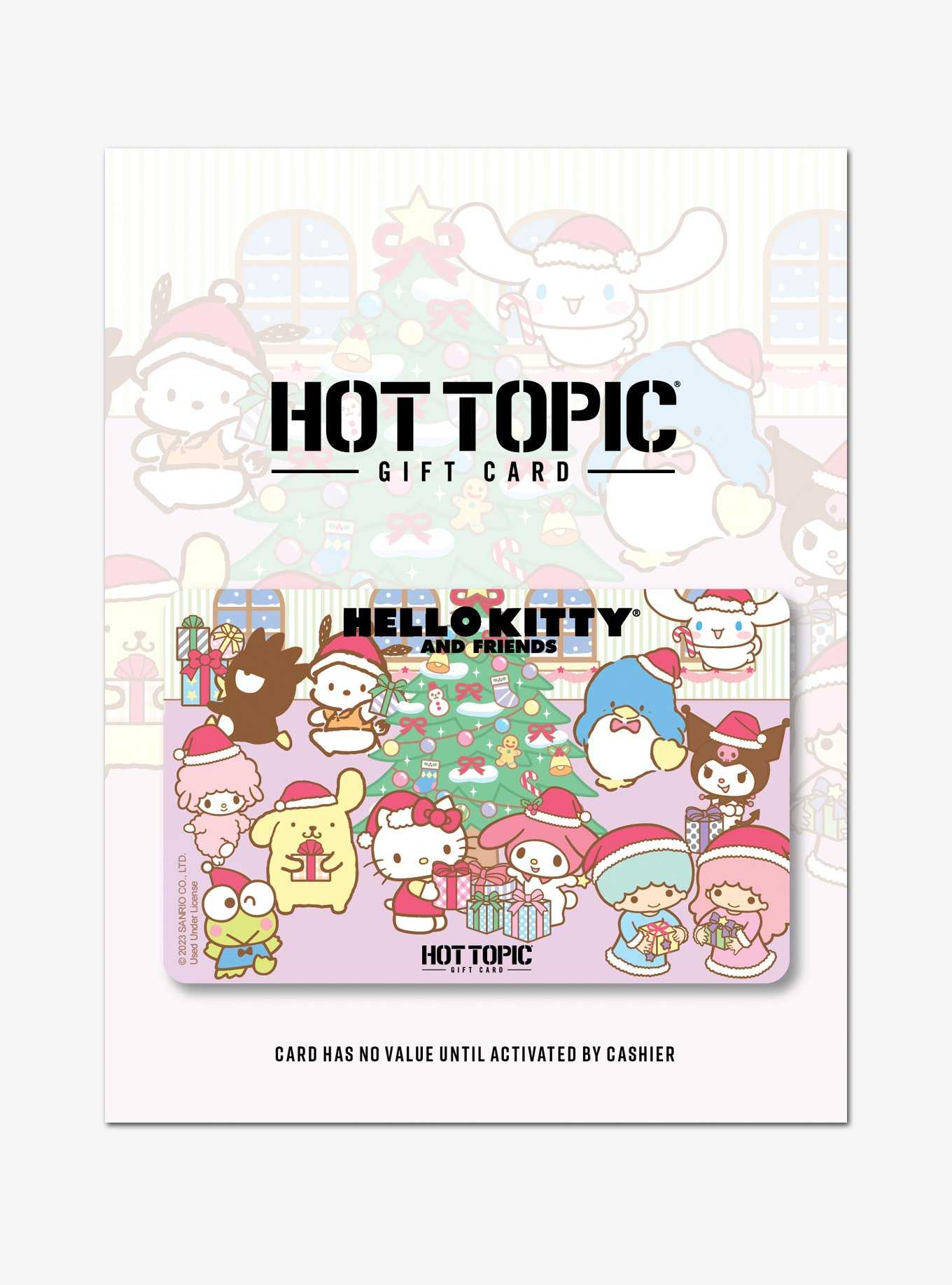 Hot topic deals gift card