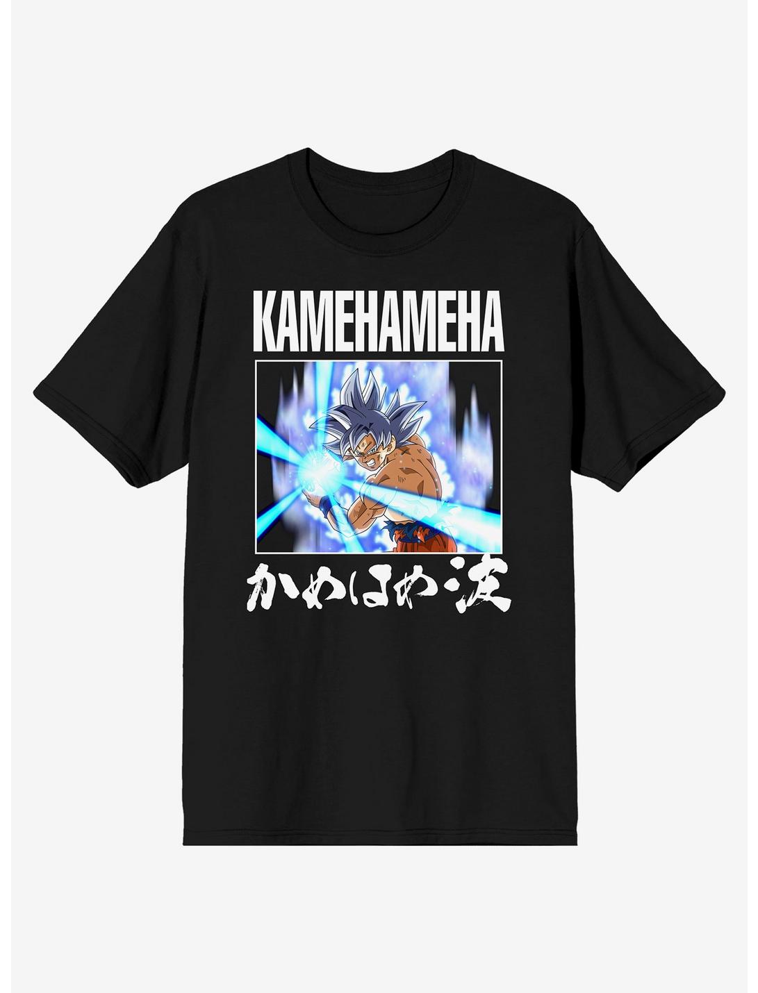 Dragon Ball Super Goku Ultra Instinct Kamehameha T-Shirt, BLACK, hi-res