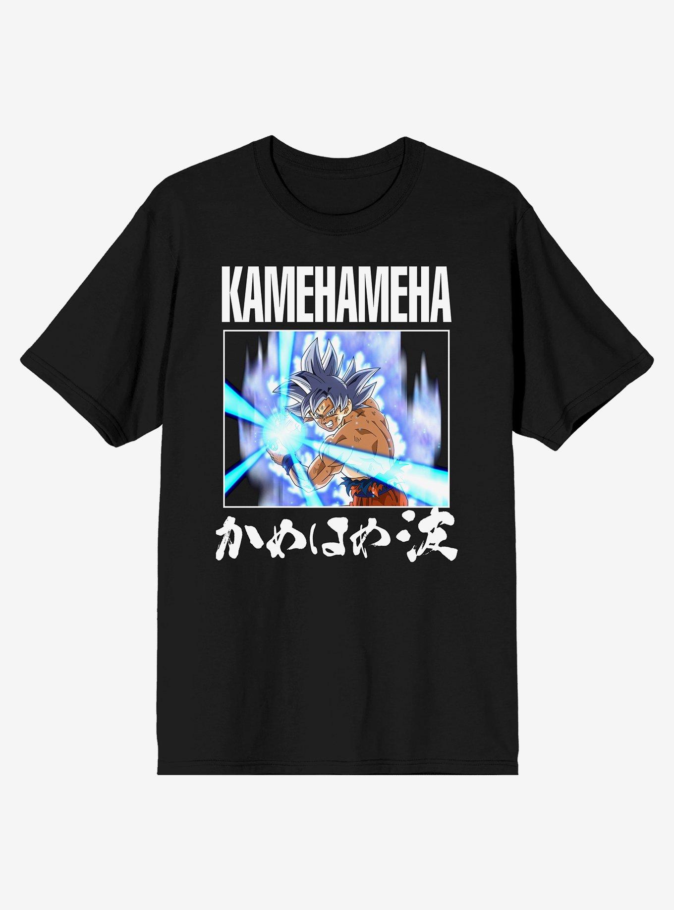 Dragon Ball Super Goku Ultra Instinct Kamehameha T-Shirt, BLACK, hi-res