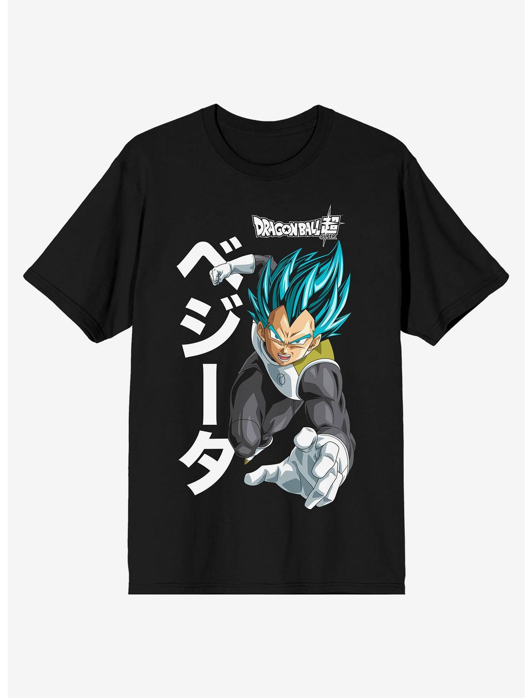 Dragon Ball Super Vegeta Super Saiyan Blue T-Shirt, BLACK, hi-res