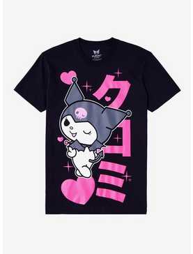 Kuromi Name Heart Boyfriend Fit Girls T-Shirt, , hi-res