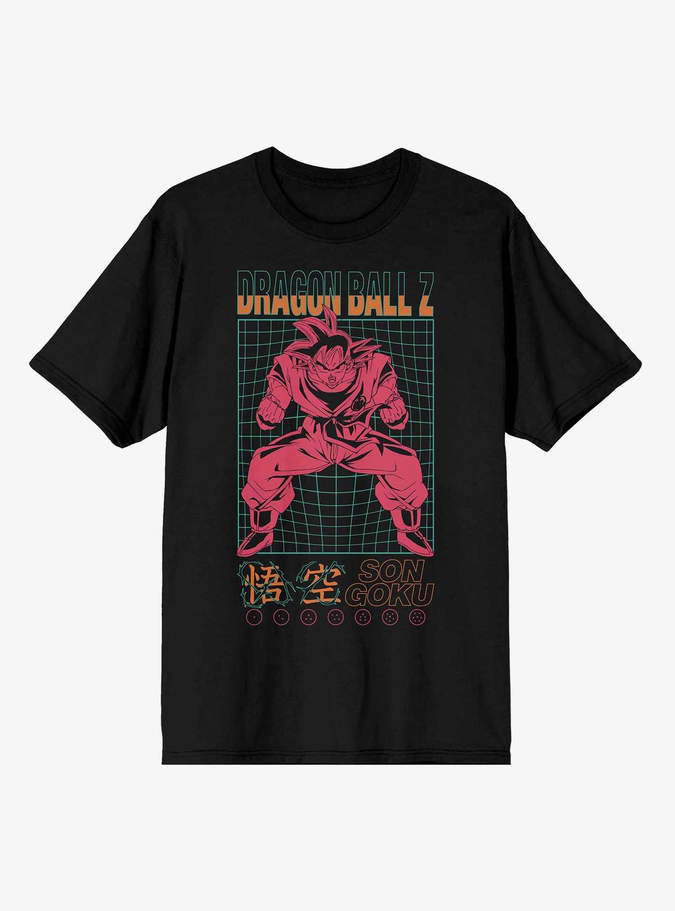 Dragon Ball Z Son Goku Grid T-Shirt, , hi-res