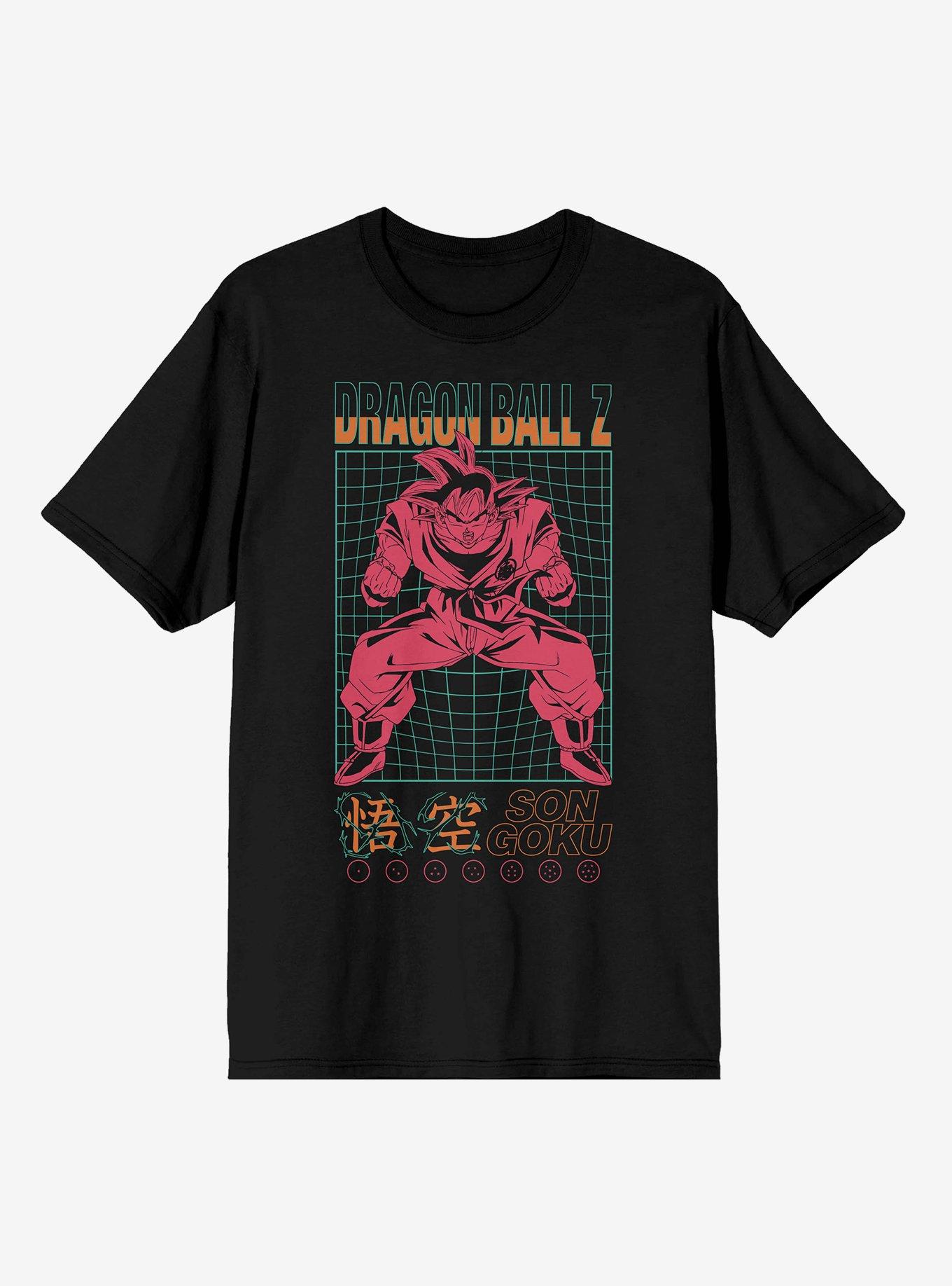 Dragon Ball Z Son Goku Grid T-Shirt, , hi-res