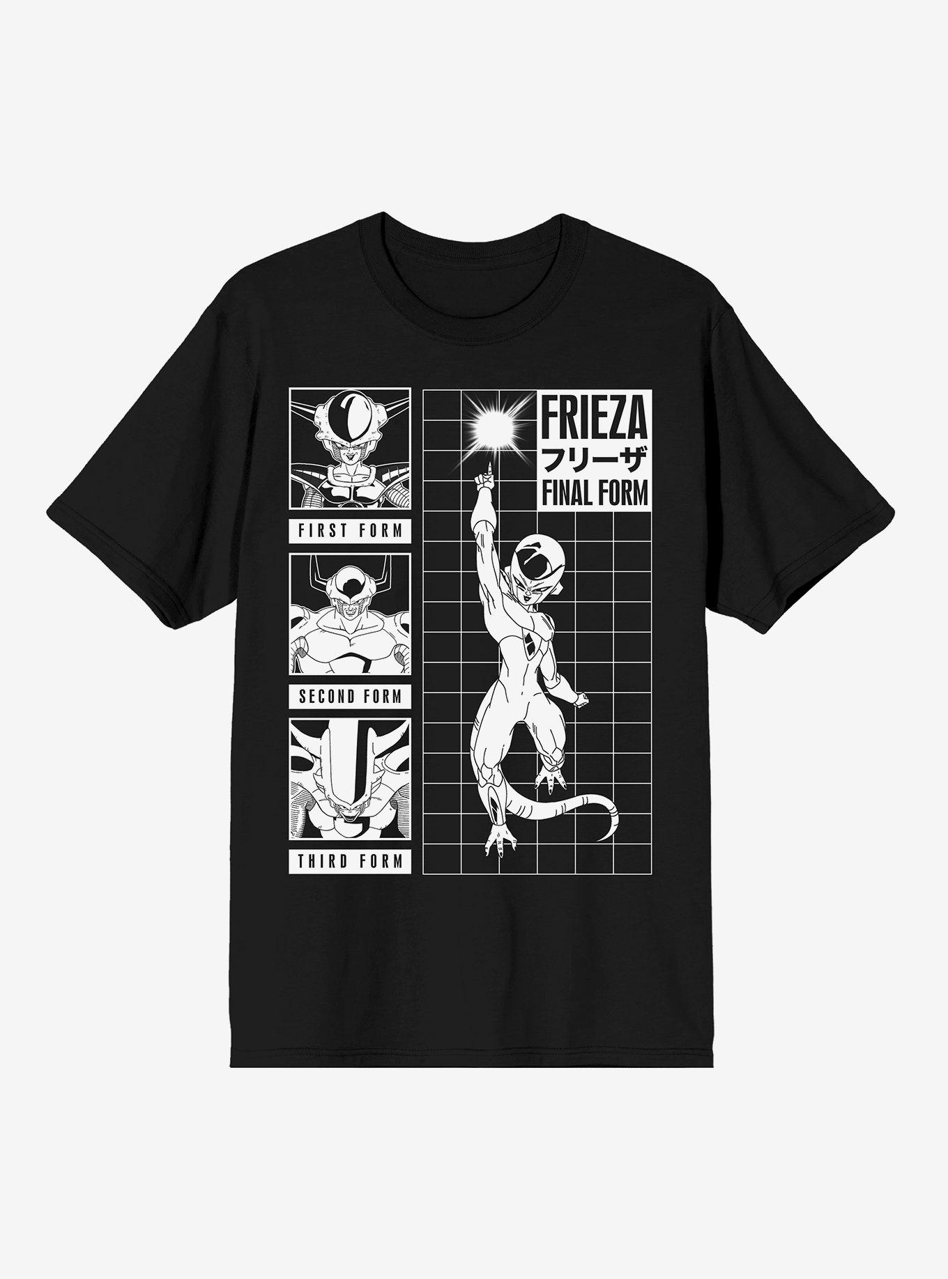 Dragon Ball Z Frieza Grid T-Shirt, BLACK, hi-res
