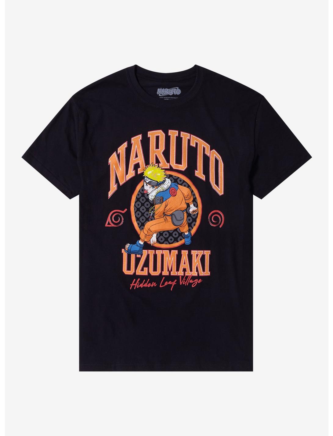 Naruto Uzumaki Tongue Out T-Shirt, BLACK, hi-res