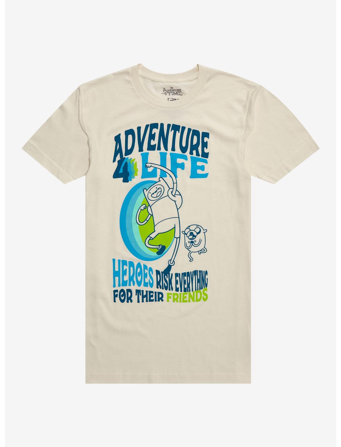 Adventure Time Heroes Risk Everything T-Shirt, SAND, hi-res