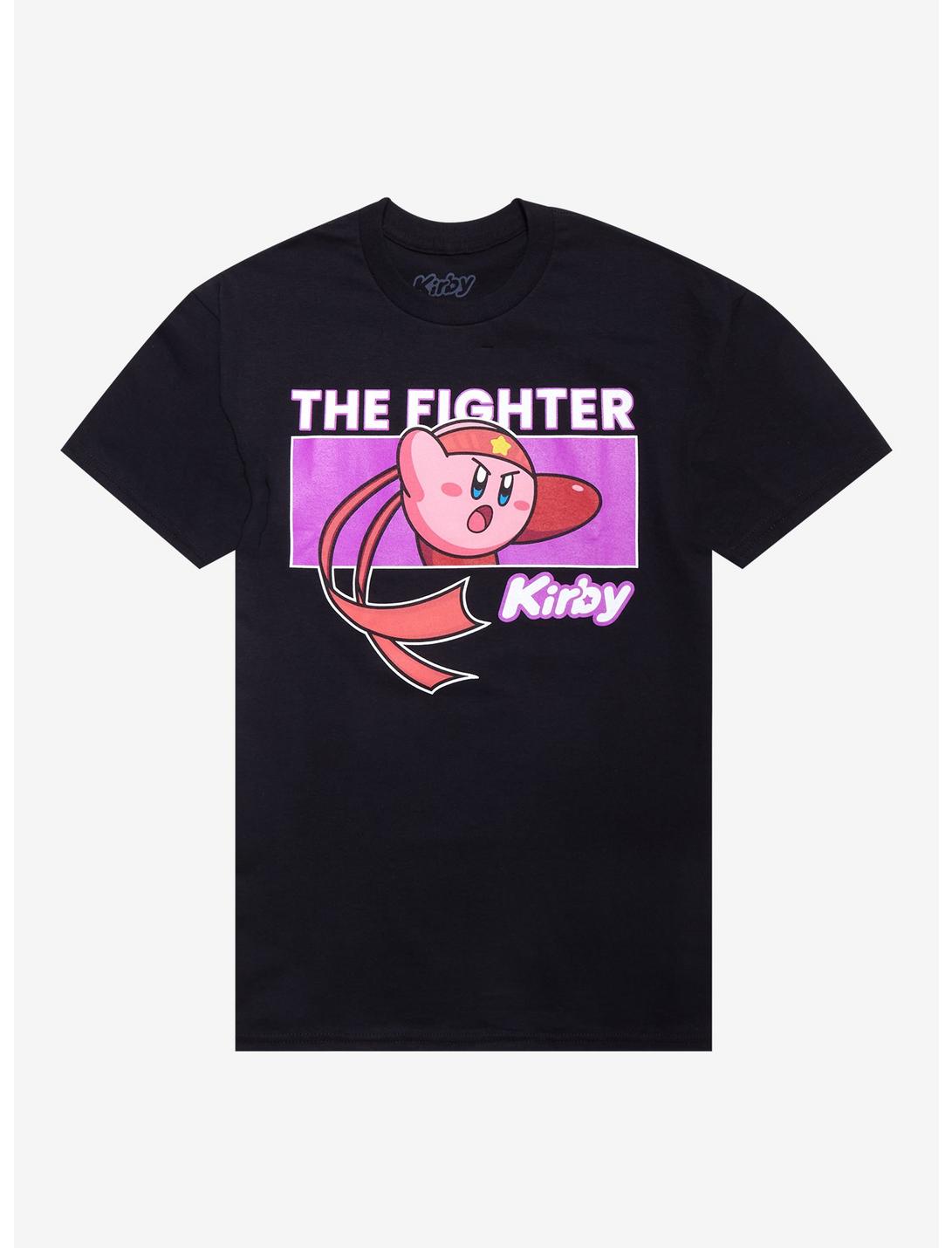 Kirby Fighter Ability T-Shirt, BLACK, hi-res