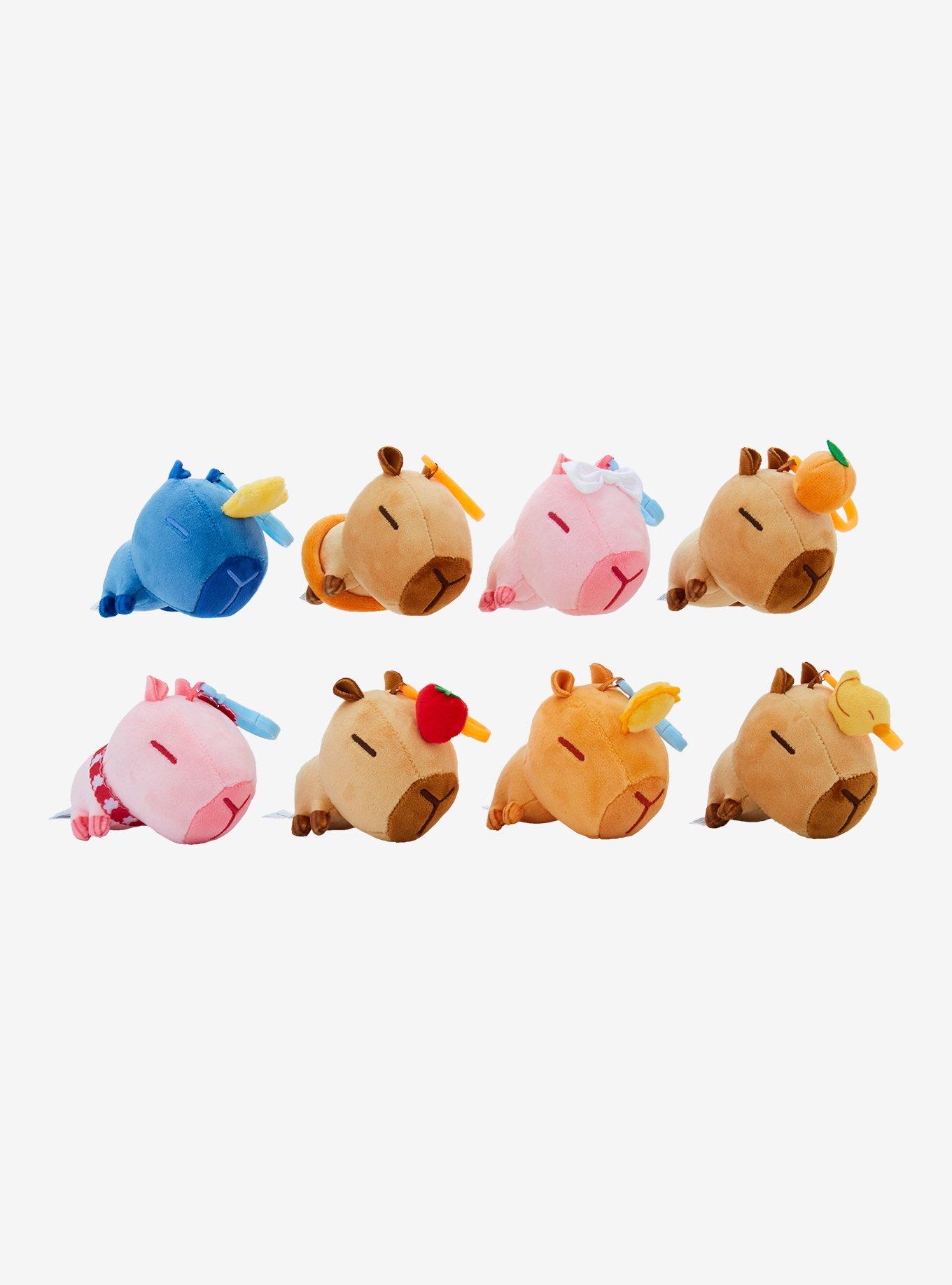 Happy Capys Blind Bag Plush Keychain - BoxLunch Exclusive, , hi-res