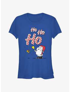 Peanuts Santa Snoopy Ho Ho Ho Girls T-Shirt, , hi-res