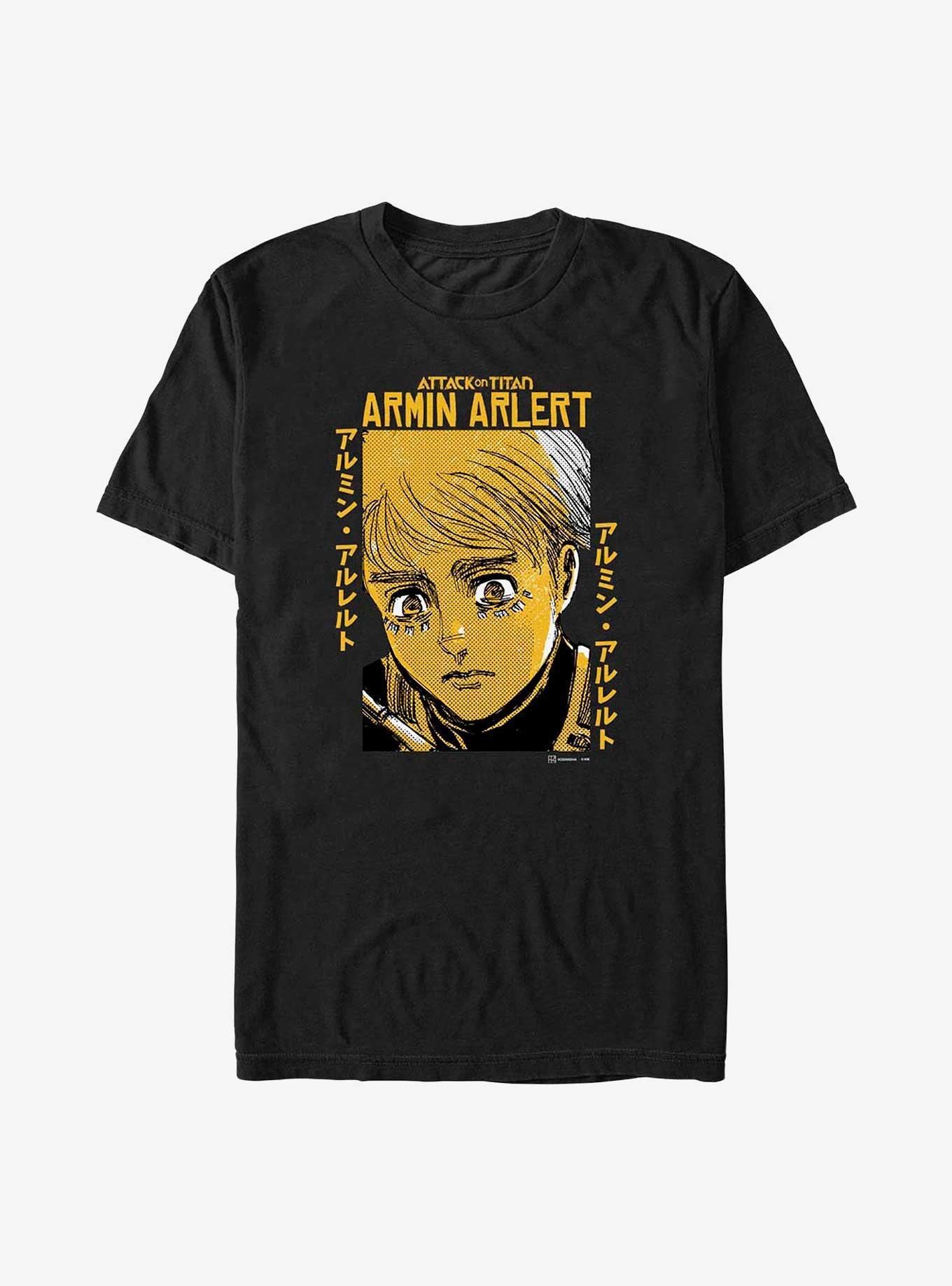 Attack On Titan Armin Arlert Poster Big & Tall T-Shirt, , hi-res