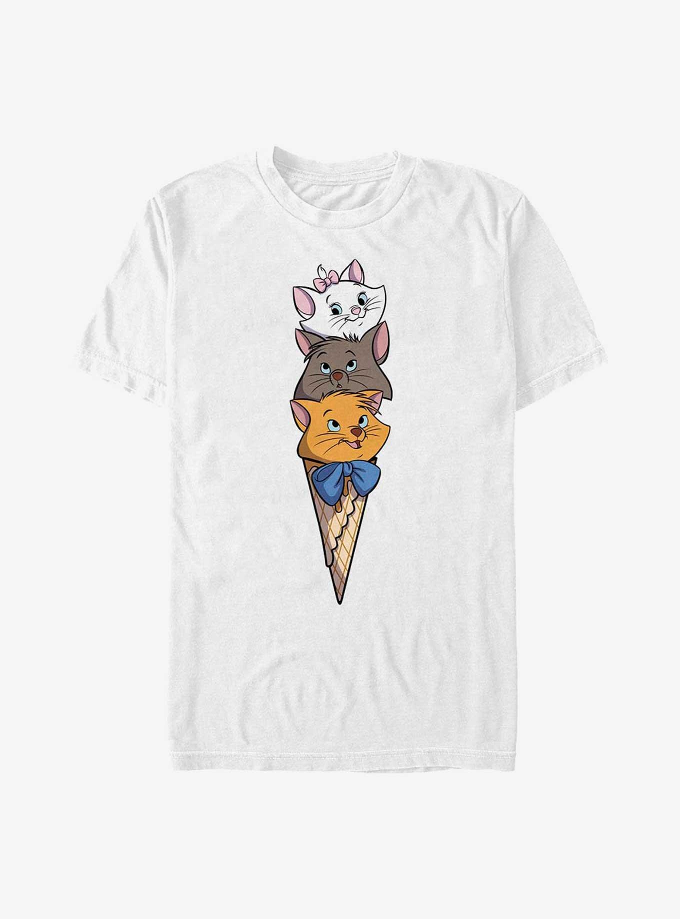 Disney The AristoCats Kitten Ice Cream Scoops Big & Tall T-Shirt, , hi-res
