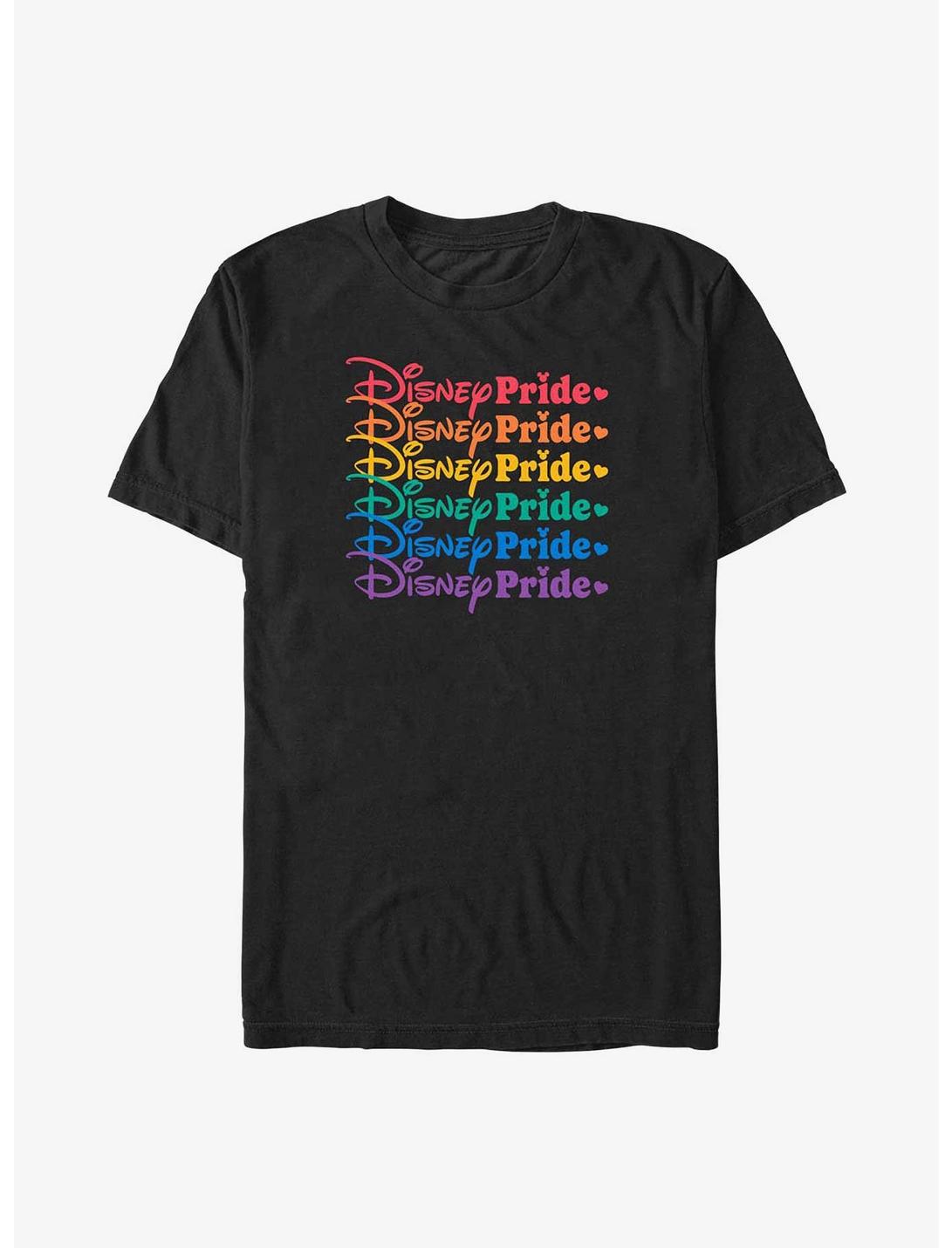 Disney Channel Disney Pride Logo Big & Tall T-Shirt, BLACK, hi-res