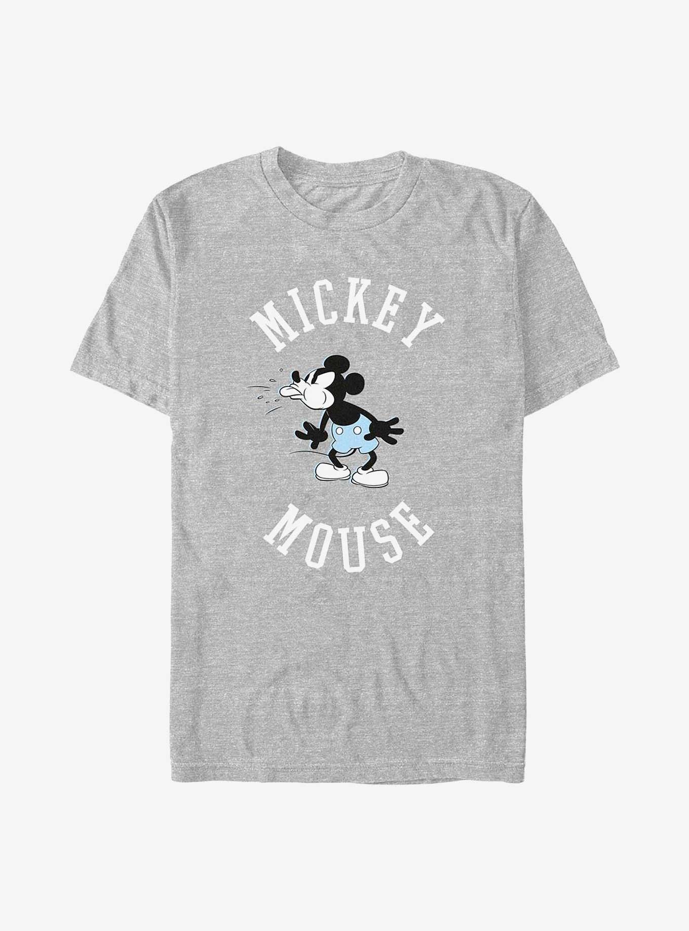 Disney Mickey Mouse Tongue Out Big & Tall T-Shirt, ATH HTR, hi-res