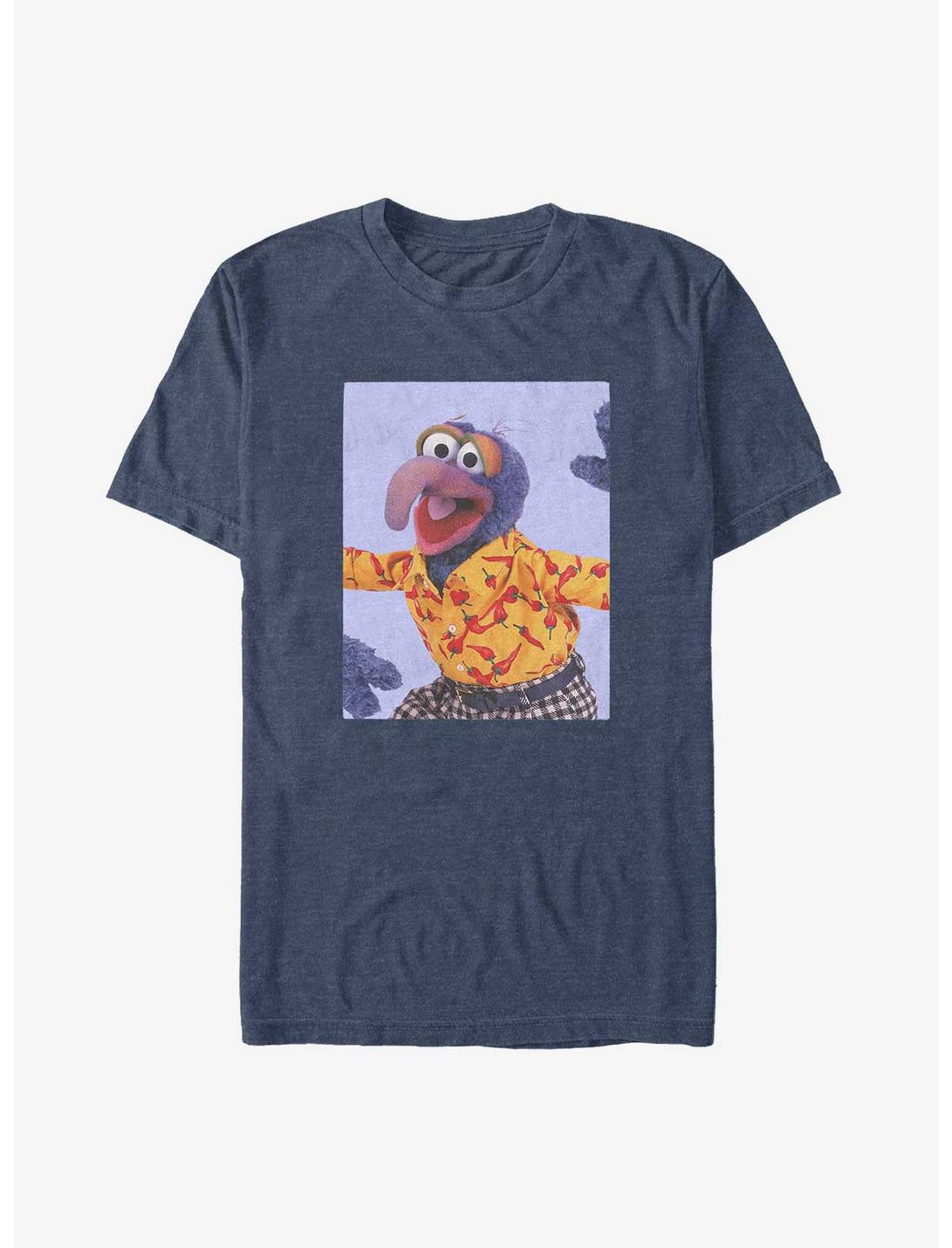 Disney The Muppets Gonzo Meme Big & Tall T-Shirt, NAVY HTR, hi-res