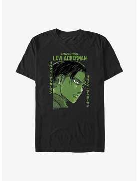 Attack On Titan Levi Ackerman Poster Big & Tall T-Shirt, , hi-res