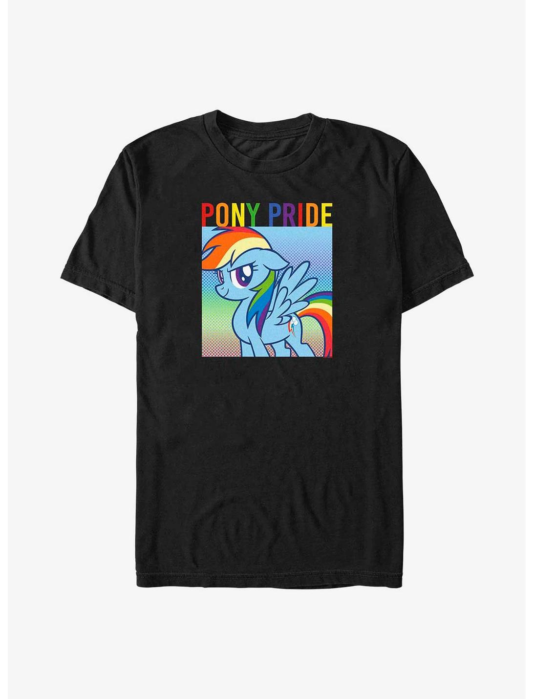 My Little Pony Dash Pony Pride Big & Tall T-Shirt, BLACK, hi-res