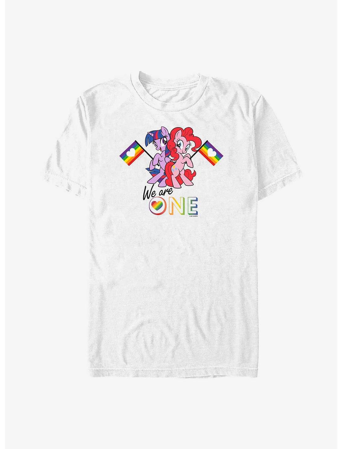 My Little Pony Pride Flag Ponies Big & Tall T-Shirt, WHITE, hi-res
