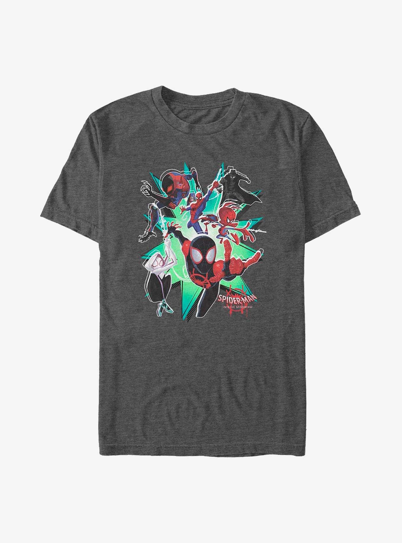 Marvel Spider-Man: Into the Spider-Verse Group Big & Tall T-Shirt, , hi-res