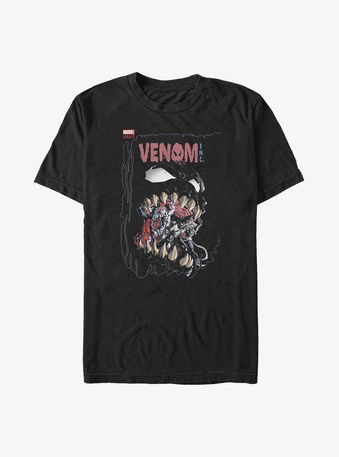 Marvel Venom Eating Spider-Man Big & Tall T-Shirt, BLACK, hi-res