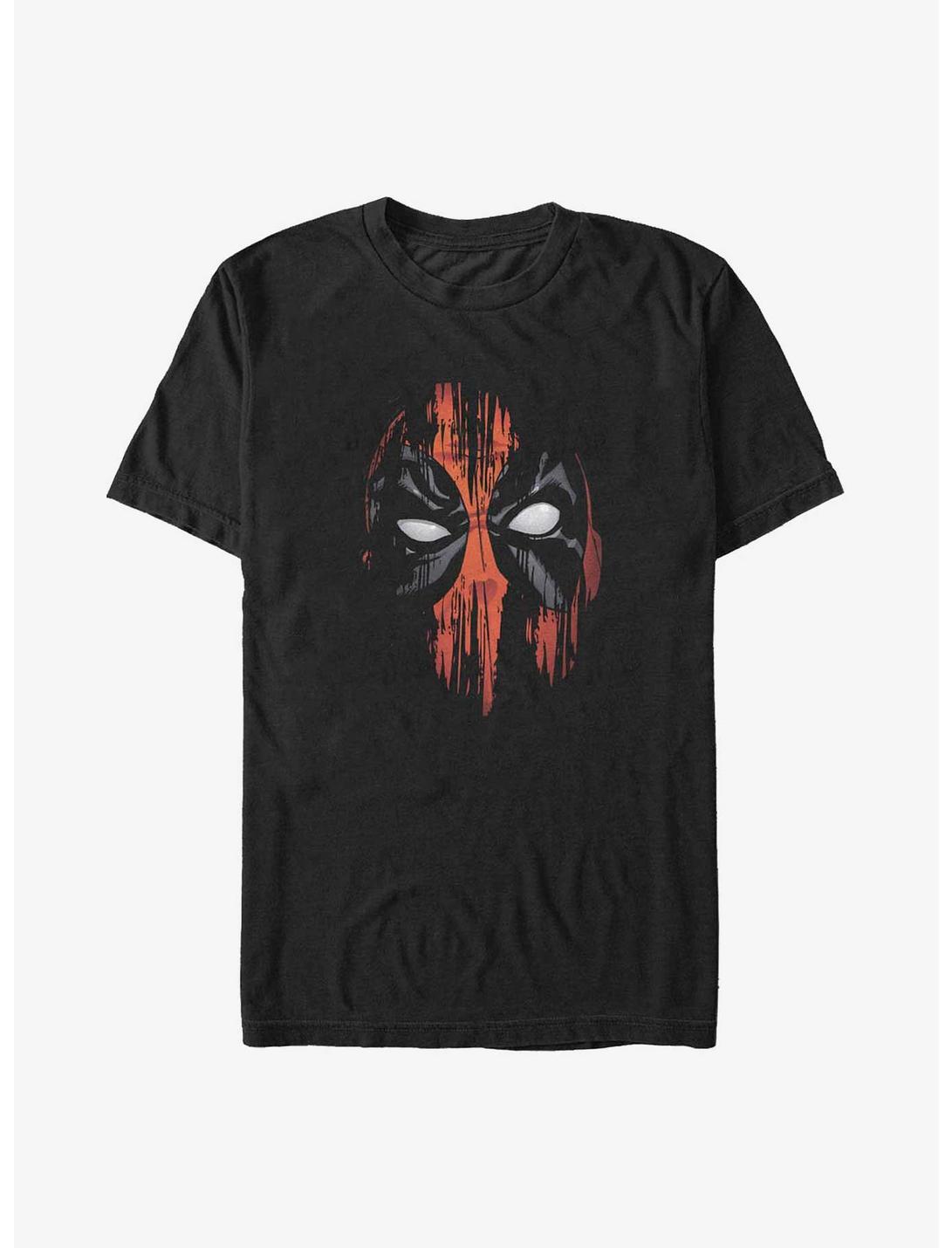 Marvel Deadpool Painted Face Big & Tall T-Shirt, BLACK, hi-res