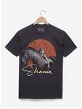 Shania Twain Horse Portrait T-Shirt - BoxLunch Exclusive, BLACK, hi-res