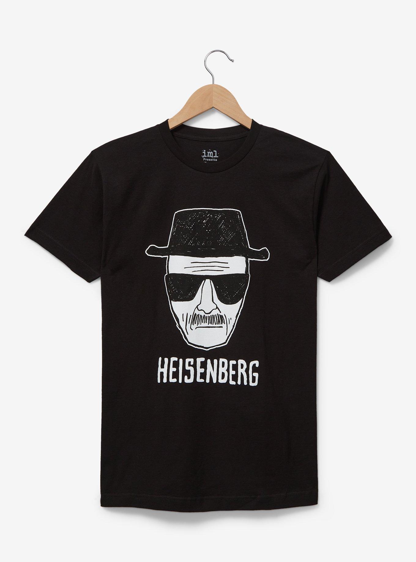 Breaking Bad Walter White Heisenberg T-Shirt &mdash; BoxLunch Exclusive, BLACK, hi-res