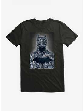 DC Batman WB 100 Collage Silhouette T-Shirt, , hi-res