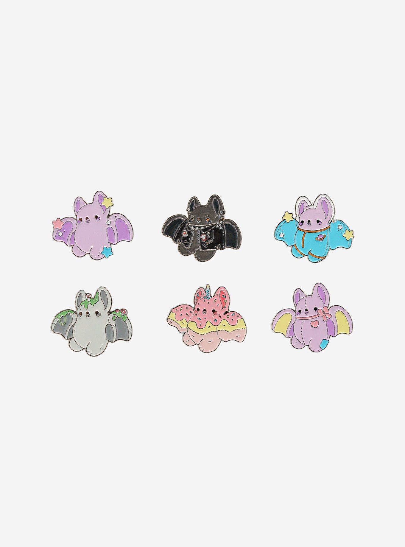 Bat Nuggets Blind Box Enamel Pin By Bright Bat Design, , hi-res